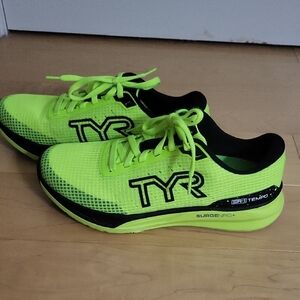 TYR SR-1 Tempo Runners Neon Yellow